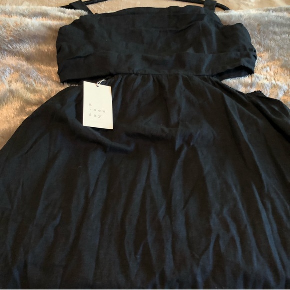 NWT Women’s Cutout sleeveless Bodycon Dress Square Neck Line Waist Keyhole - Picture 7 of 7